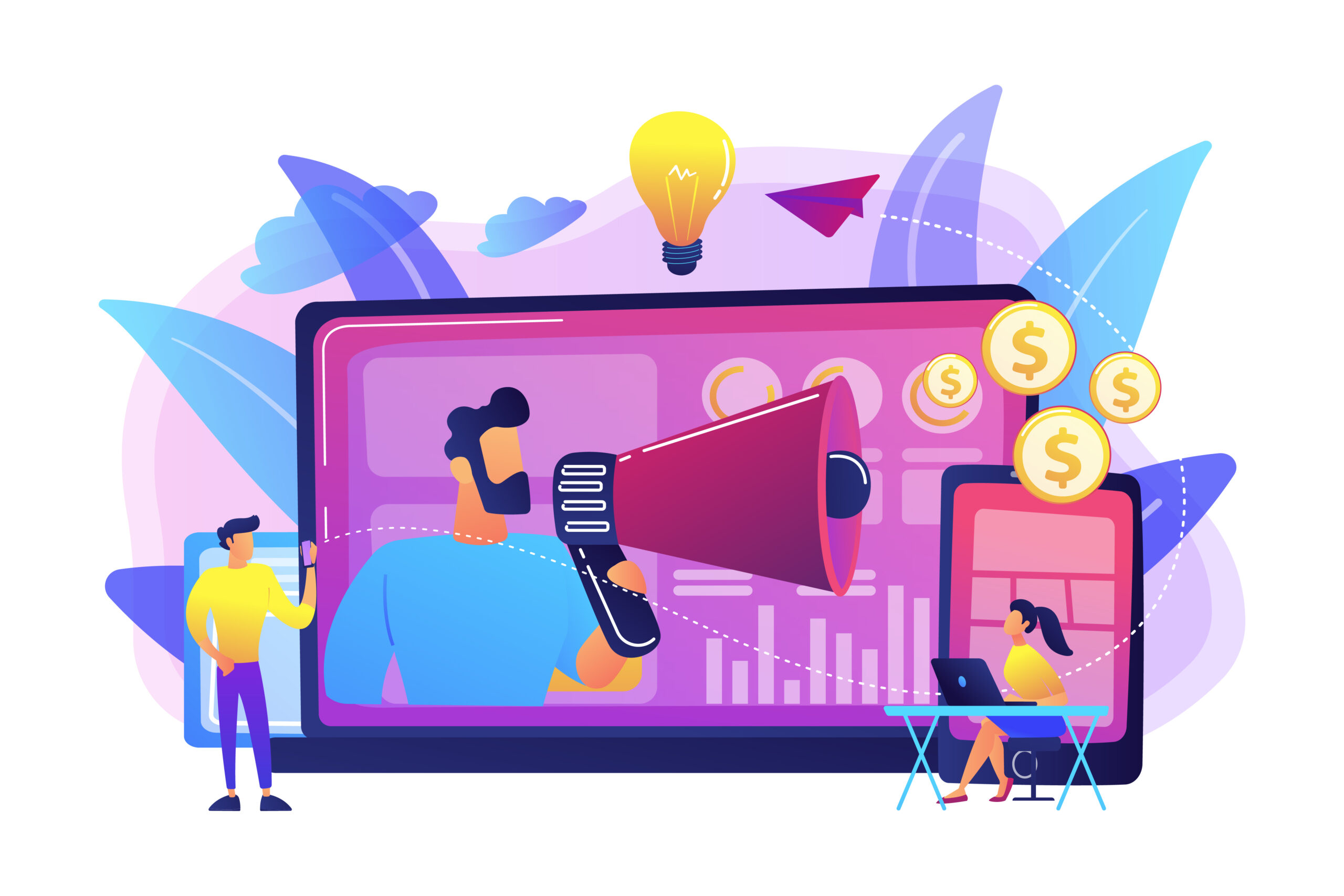 Investimento de mídia - Reprodução Freepik