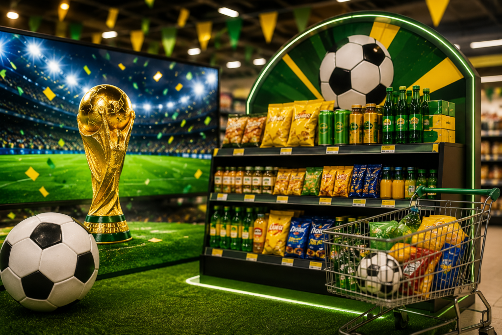 Copa no PDV - Imagem de IA